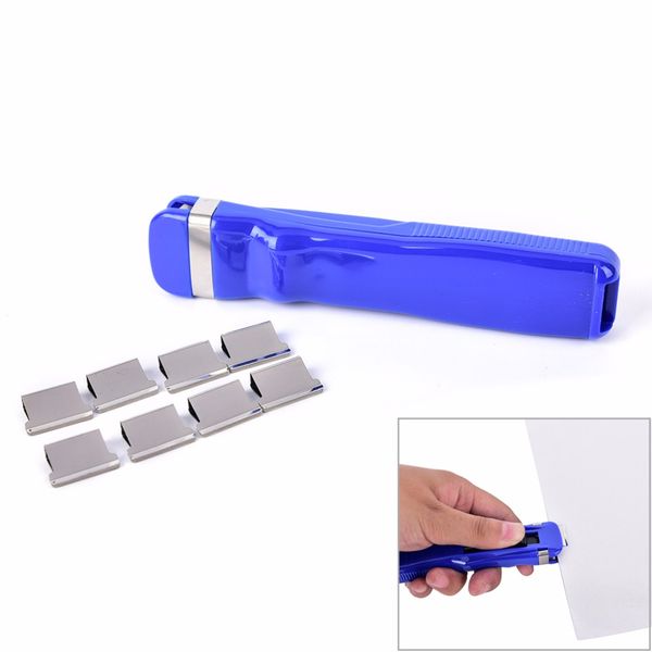 8 pcs/refills+1 clip)/set mini metal paper clippers clips pegs stationery office learning supplies
8 pcs/refills+1 clip)/set mini metal paper clippers clips pegs stationery office learning supplies