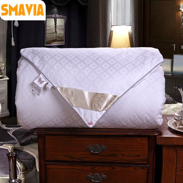smavia grid pattern 100% mulberry silk filling comforter with 100% cotton cover blanket for winter/spring quilt accept custom
smavia grid pattern 100% mulberry silk filling comforter with 100% cotton cover blanket for winter/spring quilt accept custom