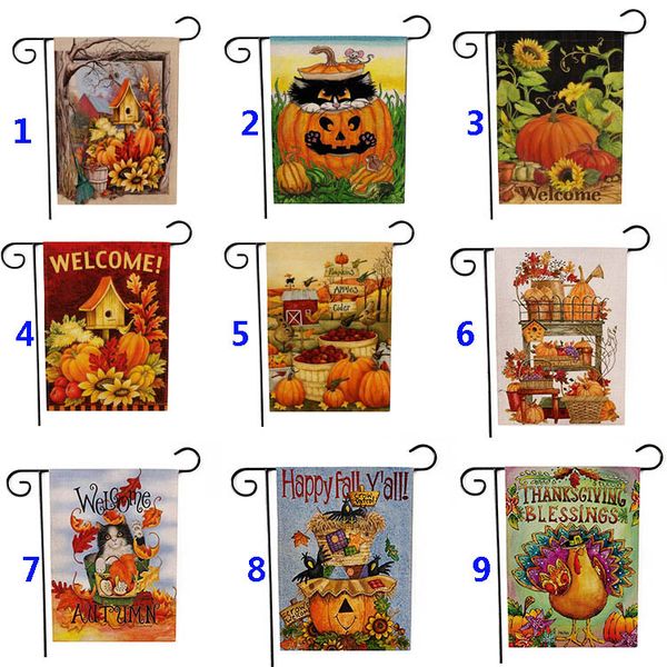 garden flag of thanksgiving deorations halloween double print pumpkin hanging banner flags home party decoration 47*32cm dhl wx9-1057
garden flag of thanksgiving deorations halloween double print pumpkin hanging banner flags home party decoration 47*32cm dhl wx9-1057