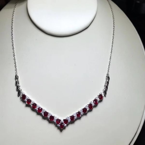 fidelity natural 3*4mm ruby pendant necklaces s925 sterling silver luxury fine jewelry for women wedding natural red gemstone
fidelity natural 3*4mm ruby pendant necklaces s925 sterling silver luxury fine jewelry for women wedding natural red gemstone