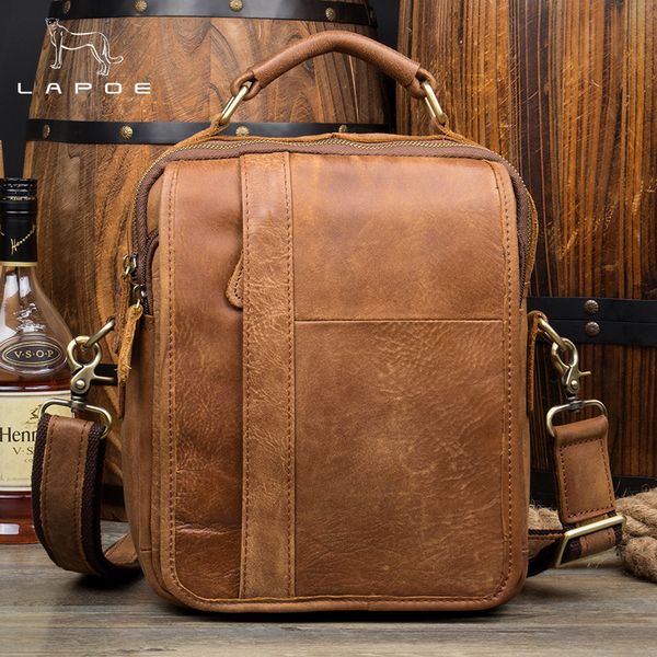lapoe 2017 new style messenger bags for men natural genuine leather handbags business casual shoulder bags
lapoe 2017 new style messenger bags for men natural genuine leather handbags business casual shoulder bags
