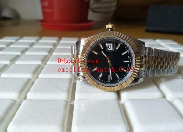 luxury watches date just 41 mm 126333 18k yellow gold black dial asia 2813 movement automatic men's watch wristwatch, Slivery;brown
luxury watches date just 41 mm 126333 18k yellow gold black dial asia 2813 movement automatic men's watch wristwatch, Slivery;brown