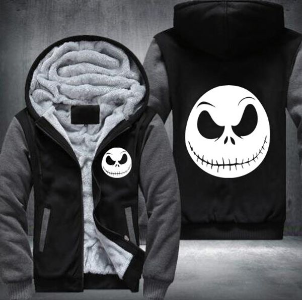 mssnng winter cosplay movie character jack skellington hoodie devil men casual thicken zipper usa size s-5xl, Black
mssnng winter cosplay movie character jack skellington hoodie devil men casual thicken zipper usa size s-5xl, Black