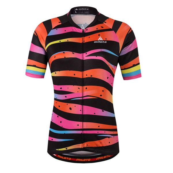 miloto brand quick dry breathable cycling jersey short sleeve summer women shirt bicycle wear racing bike cycling clothing, Black
miloto brand quick dry breathable cycling jersey short sleeve summer women shirt bicycle wear racing bike cycling clothing, Black