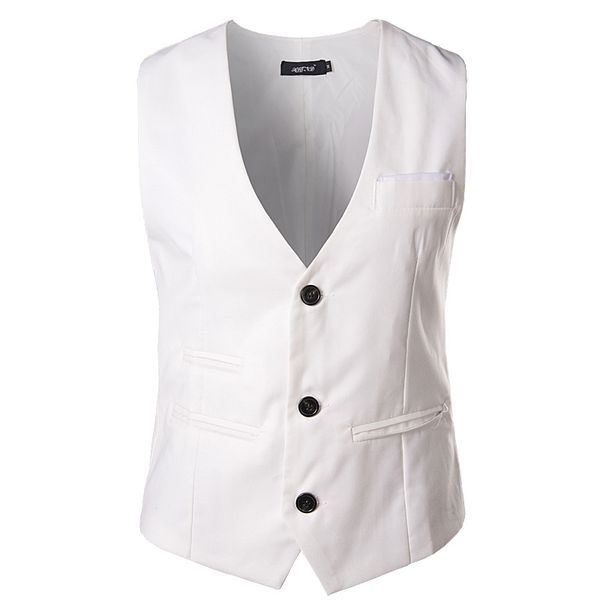 fashion supply men single row buckle waistcoat korean version multicolor european and american leisure waistcoat men's vest, Black;white
fashion supply men single row buckle waistcoat korean version multicolor european and american leisure waistcoat men's vest, Black;white