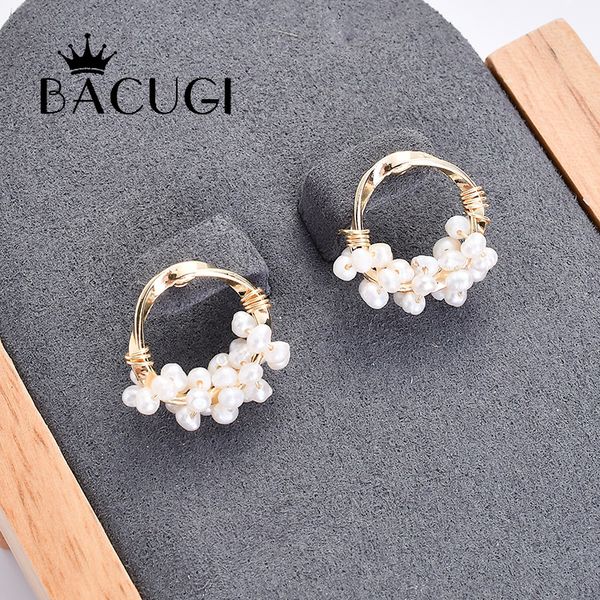 2019 new natural freshwater pearl earrings 14kgf handmade not fade party gift charm vintage jewelry, Golden;silver
2019 new natural freshwater pearl earrings 14kgf handmade not fade party gift charm vintage jewelry, Golden;silver
