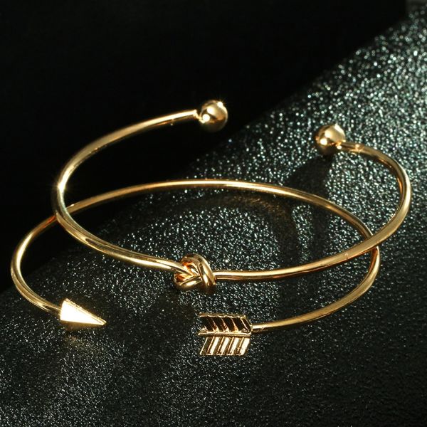 hesiod punk retro charm simple arrow twist bracelet party jewelry accessories for women, Black
hesiod punk retro charm simple arrow twist bracelet party jewelry accessories for women, Black