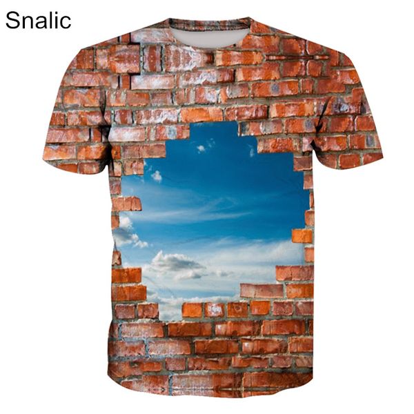 snalic 3d wall sky t shirt men casual t-shirt 2018 summer fashion o-neck short sleeve streetwear hip hop style men's tshirt, White;black
snalic 3d wall sky t shirt men casual t-shirt 2018 summer fashion o-neck short sleeve streetwear hip hop style men's tshirt, White;black