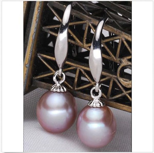 genuine 9-12mm south sea purple natural pearl earring 14k white gold hook, Golden;silver
genuine 9-12mm south sea purple natural pearl earring 14k white gold hook, Golden;silver