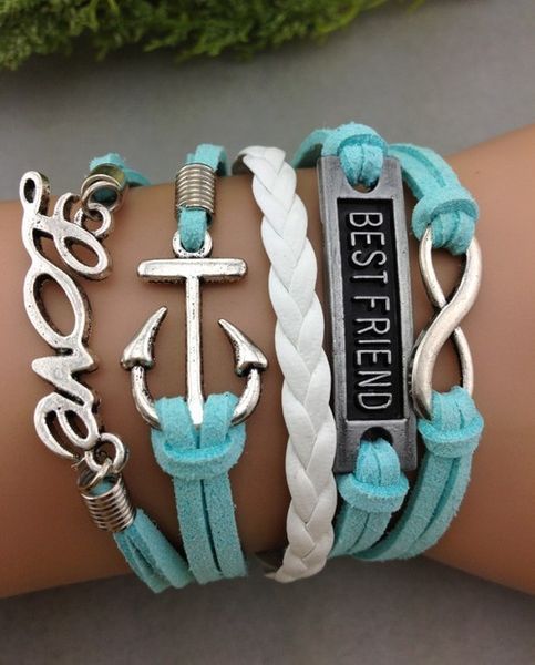 1pcs infinity handmade bracelet.metal charm,wax cord,leather bracelet fashionable jewerlly bracelet 1159, Golden;silver
1pcs infinity handmade bracelet.metal charm,wax cord,leather bracelet fashionable jewerlly bracelet 1159, Golden;silver
