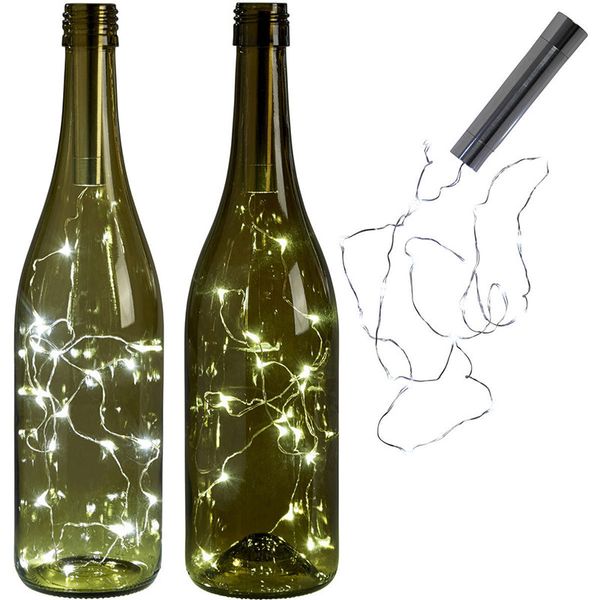 LED Wine Bottle Lights 1.5m 15 Cork Shaped Mini String Lights Wine Bottle For DIY Christmas Wedding Party Warm White LED Light
LED Wine Bottle Lights 1.5m 15 Cork Shaped Mini String Lights Wine Bottle For DIY Christmas Wedding Party Warm White LED Light