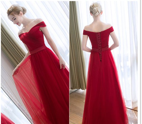 off shoulder evening dresses long 2018 short sleeves evening gowns floor length prom dresses lace up, Black;red
off shoulder evening dresses long 2018 short sleeves evening gowns floor length prom dresses lace up, Black;red