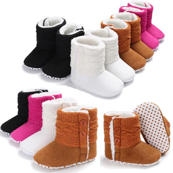 newborn baby boys girls snow boots shoes casual winter warm infant girl soft sole snow crib shoes button children boots 0-18m, Black;grey
newborn baby boys girls snow boots shoes casual winter warm infant girl soft sole snow crib shoes button children boots 0-18m, Black;grey