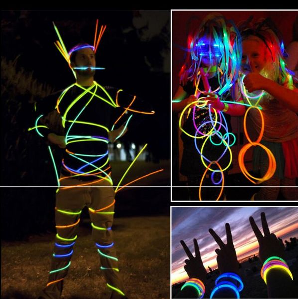 Multi Color Hot Glow Stick Bracelet Necklaces Neon Party LED Flashing Light Stick Wand Novelty Toy LED Vocal Concert LED Flash Sticks 2018
Multi Color Hot Glow Stick Bracelet Necklaces Neon Party LED Flashing Light Stick Wand Novelty Toy LED Vocal Concert LED Flash Sticks 2018