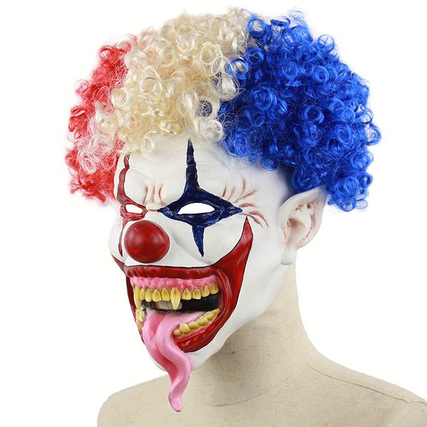 halloween mask spiked hair clown full face latex terror crown masks horror mask for halloween cosplay party night club m18110603a
halloween mask spiked hair clown full face latex terror crown masks horror mask for halloween cosplay party night club m18110603a