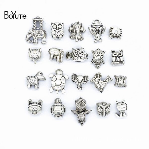 boyute mix styles tibetan silver big hole animal beads metal alloy diy hand made jewelry accessories
boyute mix styles tibetan silver big hole animal beads metal alloy diy hand made jewelry accessories