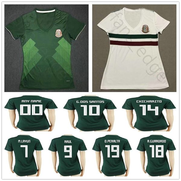 2018 women mexico soccer jerseys home away 10 g.dos santos 14 chicharito 18 guardado 19 peralta 22 aguilar man kids football shirt, Black;yellow
2018 women mexico soccer jerseys home away 10 g.dos santos 14 chicharito 18 guardado 19 peralta 22 aguilar man kids football shirt, Black;yellow