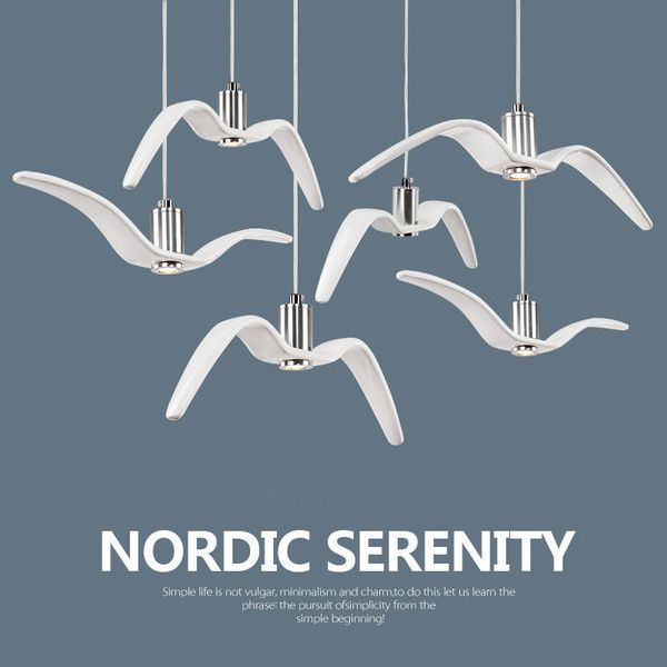 led nordic resin seagull lamp pendant light sky om bird silhouette lamp white/black color
led nordic resin seagull lamp pendant light sky om bird silhouette lamp white/black color