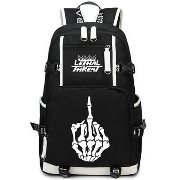 hand skeleton backpack lethal threat biker day pack middle finger school bag rider packsack quality rucksack sport schoolbag outdoor daypack
hand skeleton backpack lethal threat biker day pack middle finger school bag rider packsack quality rucksack sport schoolbag outdoor daypack
