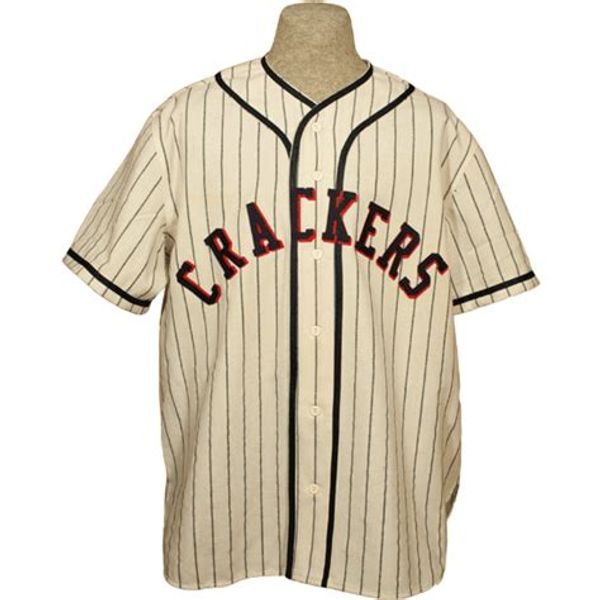 Atlanta Crackers 1938 Home Jersey 100% Stitched Embroidery Logos Vintage Baseball Jerseys Custom Any Name Any Number Free Shipping
Atlanta Crackers 1938 Home Jersey 100% Stitched Embroidery Logos Vintage Baseball Jerseys Custom Any Name Any Number Free Shipping