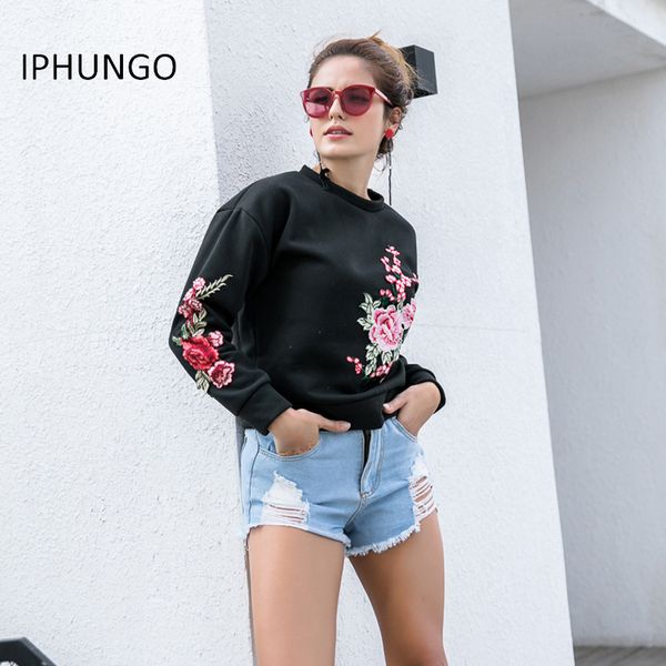 2017 autumn casual floral embroidery hoodies women long sleeve pullover fall black embroidered hoodies female sweatshirt
2017 autumn casual floral embroidery hoodies women long sleeve pullover fall black embroidered hoodies female sweatshirt