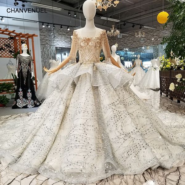 2019 элегантный серый длинные платья партии половина тюль рукава o шеи бальное платье осень зима платье королевский длинный поезд вечерние п, Black;red