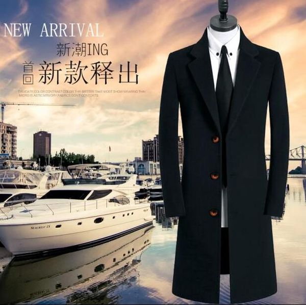 black casual long woolen coat men trench coats long sleeves ingle-breasted overcoat mens cashmere coat casaco masculino england
black casual long woolen coat men trench coats long sleeves ingle-breasted overcoat mens cashmere coat casaco masculino england