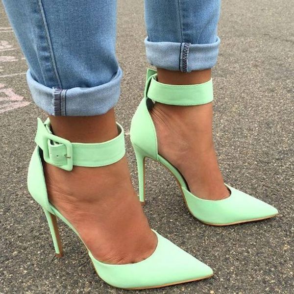 2018 fashion high heels thin heels women shoes party wedding shoes for woman plus size pointed toe a130, Black
2018 fashion high heels thin heels women shoes party wedding shoes for woman plus size pointed toe a130, Black