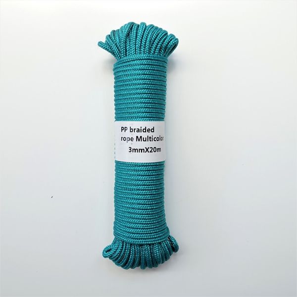 3mmx20m braided polypropylene rope pp clothes line packing rope home decoration diy hang tag garden accessories outdoor camping, Black;white
3mmx20m braided polypropylene rope pp clothes line packing rope home decoration diy hang tag garden accessories outdoor camping, Black;white