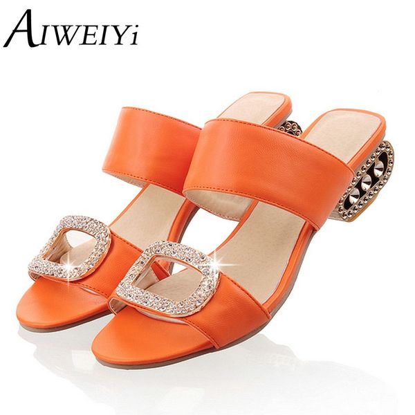aiweiyi woman's fashion summer shoes thick heels flip flops gladiator platform sandals rhinestone slides slippers size 34-43, Black
aiweiyi woman's fashion summer shoes thick heels flip flops gladiator platform sandals rhinestone slides slippers size 34-43, Black