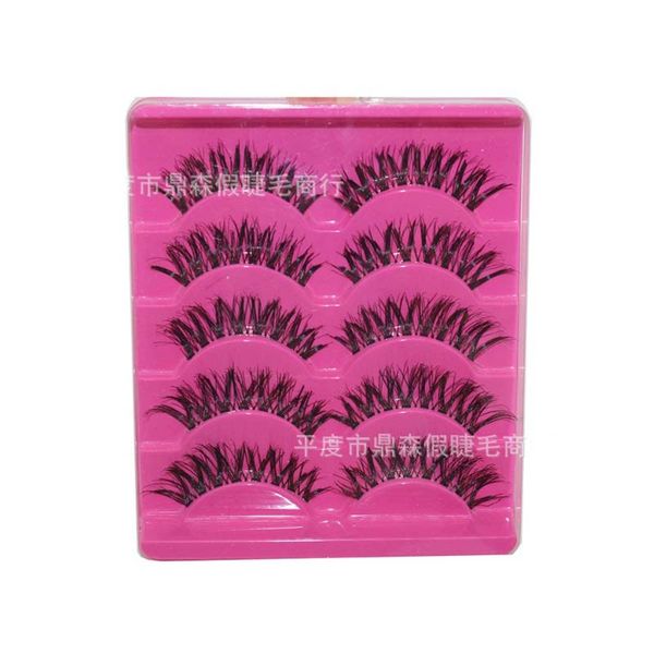 natural 5 pair/lot handmade crisscross false eyelashes clear band lashes voluminous eye lashes makeup false lashes
natural 5 pair/lot handmade crisscross false eyelashes clear band lashes voluminous eye lashes makeup false lashes