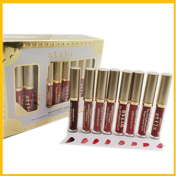 Stila Star-studded eight liquid lipstick set Stay All Days 8pcs box Long Lasting Creamy Shimmer Liquid Lip Gloss Stila eyeshadow
Stila Star-studded eight liquid lipstick set Stay All Days 8pcs box Long Lasting Creamy Shimmer Liquid Lip Gloss Stila eyeshadow