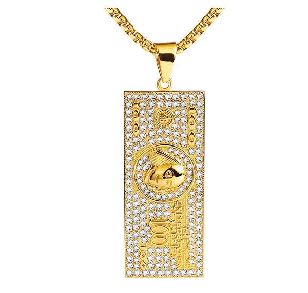 hip hop jewelry us dollar money pendant necklaces luxury gold color chain jewelry women accessories necklace collier, Silver
hip hop jewelry us dollar money pendant necklaces luxury gold color chain jewelry women accessories necklace collier, Silver