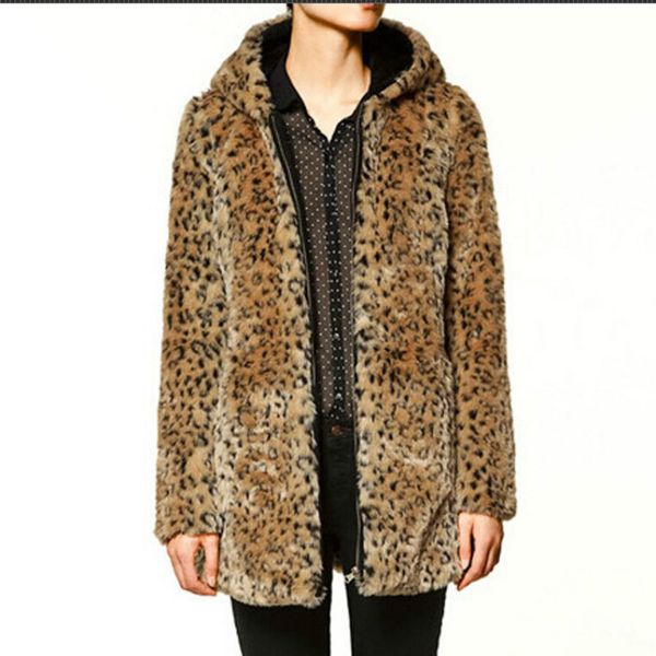faux fur leopard fashion long women's clothing leopard winter warm new windbreaker jacket print long coat, Black
faux fur leopard fashion long women's clothing leopard winter warm new windbreaker jacket print long coat, Black