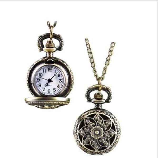 #5001 fashion vintage retro bronze quartz pocket watch pendant chain necklace, Slivery;golden
#5001 fashion vintage retro bronze quartz pocket watch pendant chain necklace, Slivery;golden