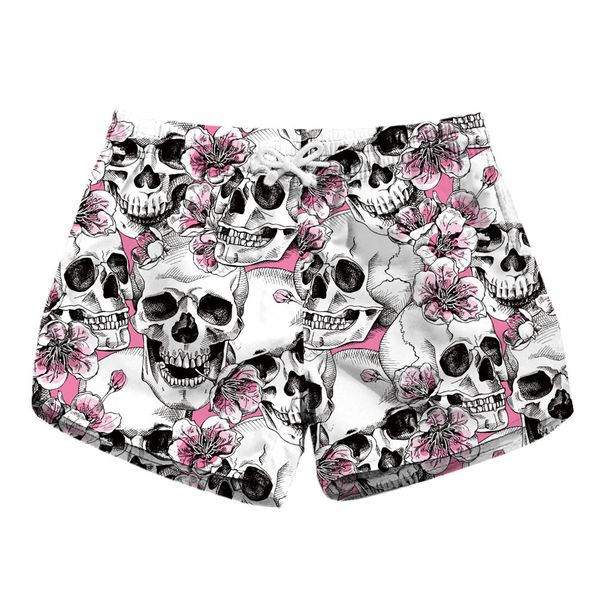 pink flower floral skull skeleton print short scanties casual summer trunks women botanical summer shorts beachwear sweatspants, White;black
pink flower floral skull skeleton print short scanties casual summer trunks women botanical summer shorts beachwear sweatspants, White;black
