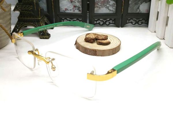 france buffalo horn glasses gold rimless wooden sunglasses reading optical frames men women avitor shades eyewear come with box, White;black
france buffalo horn glasses gold rimless wooden sunglasses reading optical frames men women avitor shades eyewear come with box, White;black