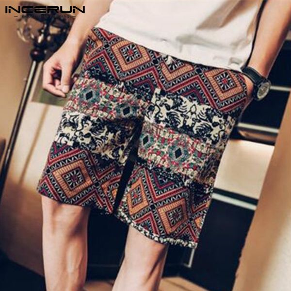 summer hawaii men's shorts cotton bermuda beach shorts joggers knee-length loose straight elastic waist 5xl incerun masculina, White;black
summer hawaii men's shorts cotton bermuda beach shorts joggers knee-length loose straight elastic waist 5xl incerun masculina, White;black