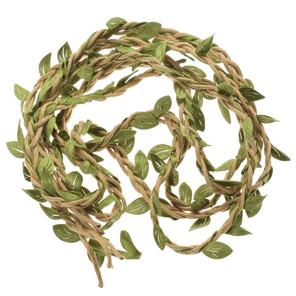 2m diy artificial leaves twine wax string with leaf silk leaves flowers garlands rope wedding party decoration, Black;white
2m diy artificial leaves twine wax string with leaf silk leaves flowers garlands rope wedding party decoration, Black;white