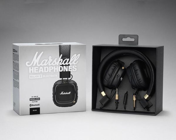 Marshall MAJOR II Bluetooth Headphone Hifi Bass Headset Rock Earphone Noise Cancelling Headphones Over Ear Headphones
Marshall MAJOR II Bluetooth Headphone Hifi Bass Headset Rock Earphone Noise Cancelling Headphones Over Ear Headphones