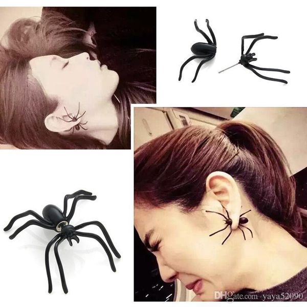 new cosplay toys for kids punk halloween black spider charm ear stud earrings evening gift for party halloween costume novelty toys, Silver
new cosplay toys for kids punk halloween black spider charm ear stud earrings evening gift for party halloween costume novelty toys, Silver
