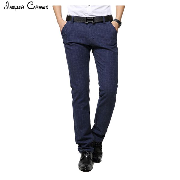 2017 men brand casual pants spring plaid slim men's pants male full length solid color homme trousers 69z, Black
2017 men brand casual pants spring plaid slim men's pants male full length solid color homme trousers 69z, Black