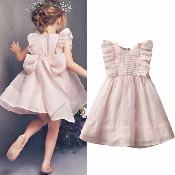 new summer ruffles doll shirt dress children's girls clothing kids clothes fairies dress baby girl solid princess dress, Red;yellow
new summer ruffles doll shirt dress children's girls clothing kids clothes fairies dress baby girl solid princess dress, Red;yellow