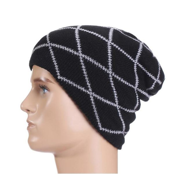 missky men hat outdoor plaid knitted cap chic woolen beanie hip hop knitted hat for autumn winter 
missky men hat outdoor plaid knitted cap chic woolen beanie hip hop knitted hat for autumn winter