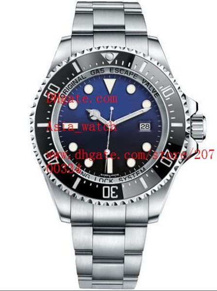 factory supplier ceramic bezel stainless steel d-blue seadweller 116660 44mm automatic mechanical mens men's watch watches, Slivery;brown
factory supplier ceramic bezel stainless steel d-blue seadweller 116660 44mm automatic mechanical mens men's watch watches, Slivery;brown