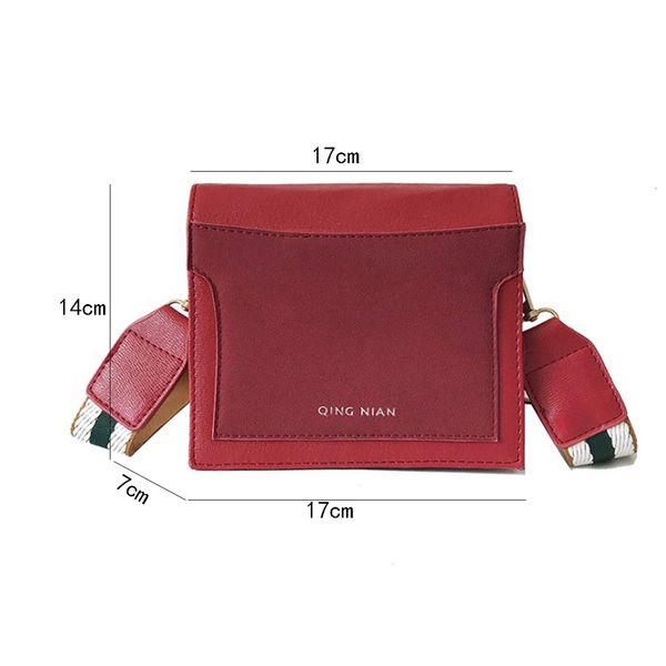 2018 women wide straps shoulder bag fashion solid cross-body hasp bag casual messenger pu leather flap satchel purse hot new
2018 women wide straps shoulder bag fashion solid cross-body hasp bag casual messenger pu leather flap satchel purse hot new