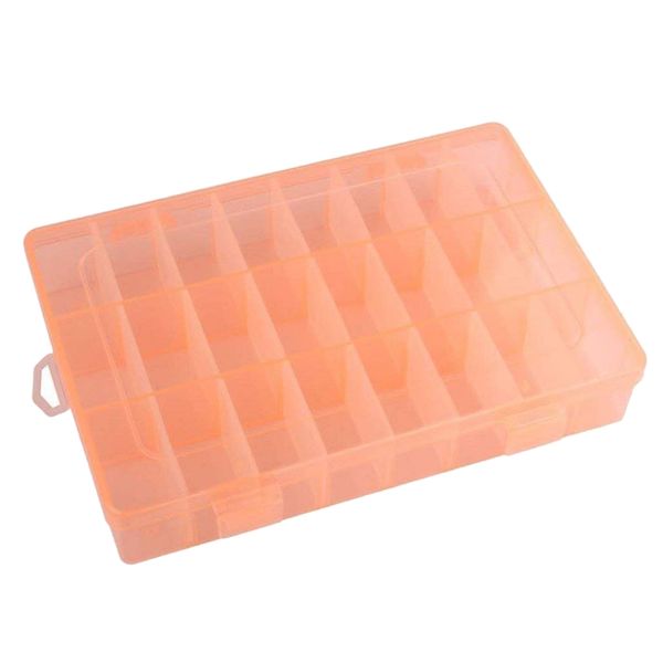 adjustable 24 compartment slot plastic craft storage box jewellery tool container organiser
adjustable 24 compartment slot plastic craft storage box jewellery tool container organiser
