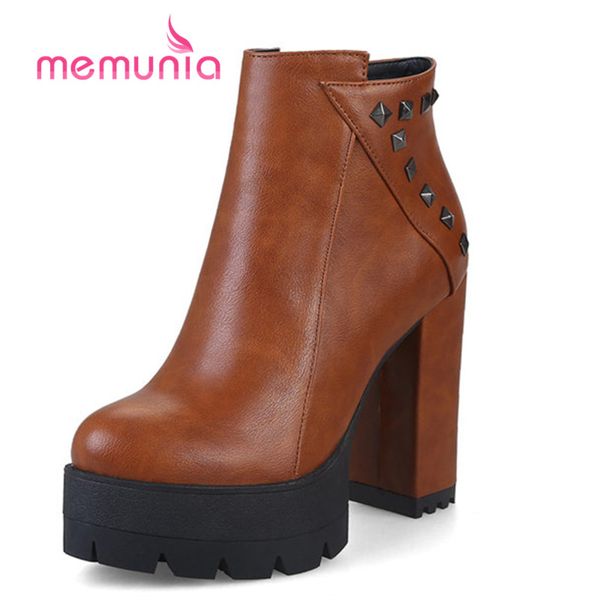 memunia new arrive 2018 ankle boots extreme high heels fashion boots simple classic platform plus size 32-43, Black
memunia new arrive 2018 ankle boots extreme high heels fashion boots simple classic platform plus size 32-43, Black
