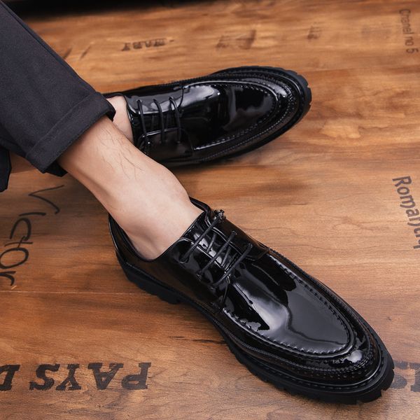 2018 europe and the united states england casual shoes men's youth korean version of the trend hair stylist night field black shoes men, Black;white
2018 europe and the united states england casual shoes men's youth korean version of the trend hair stylist night field black shoes men, Black;white