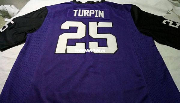 men #25 purple kavontae turpin tcu horned frogs alumni college jersey or custom any name or number jersey, Black;red
men #25 purple kavontae turpin tcu horned frogs alumni college jersey or custom any name or number jersey, Black;red